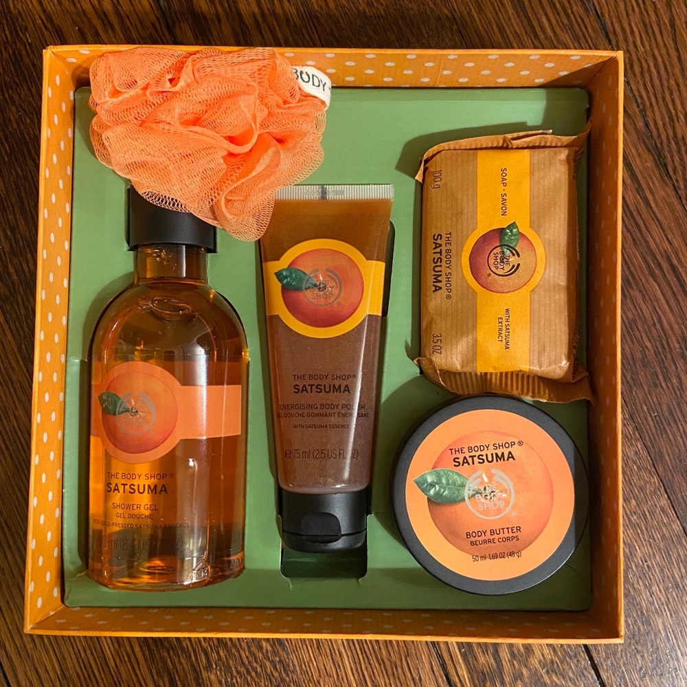 The Body Shop Satsuma Gift Box Set